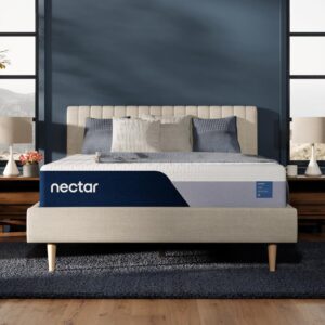 Nectar Classic 12” Queen Mattress – Medium Firm – Contouring Memory Foam – Cooling Top Layer – Support & Pressure-Relief – Mattress in a Box – 365-Night Trial & Forever Warranty
