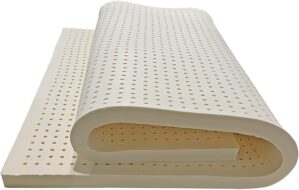 100% Natural Latex Mattresses Massage Single Double Hotel Mattress Family King Queen Twin Full Size – 1/2/3/4 Inch,2.5cm,100x190cm