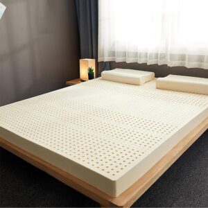 Natural Rubber Pure Mattress Natural Latex Mattress 5/7.5/10cm Thickened Home Bedroom Cushion Mat,95d,7.5 * 90 * 200cm