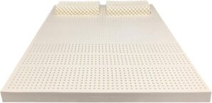 100% Natural Latex Mattress – Soft Body Massage Mattress- Medium Firmness – 2Inch,Flat Type,150x180cm