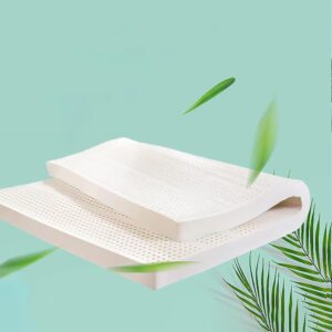 100% Natural Latex Mattress,5/7.5/10cm Thick Soft Mattress Topper Portable Relieves Pressure, Organic Latex Mattress Cover,3in,160x200cm(63x79in)