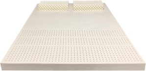 100% Natural Latex Mattress – Soft Body Massage Mattress- Medium Firmness – 2/3/4Inch,3in,160x200cm(63x79in)