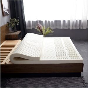 100% Natural Latex Mattress, Twin XL, 2in, 100x190cm (39x75in), Medium Firm