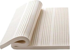 Latex Mattress 110×170cm(43×67inch), 100% Natural Latex Mattresses Sleeps Cool and Supportive, Twin Mattress, Natural Rubber Pure Mattress Thickened Home Bedroom Cushion,1in