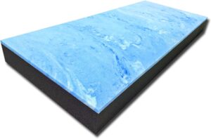 FoamTouch 6” x 42” x 75” Bunk Mattress, Gel Memory Foam on High Density Charcoal Foam, RV Mattress Replacement, Cover Not Included