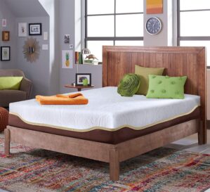 Live & Sleep Elite Twin XL Gel Memory Foam Mattress in a Box – 12 Inch Twin Extra-Long Size Firm Mattress, Cool Bed in a Box – CertiPUR Certified – Twin XL