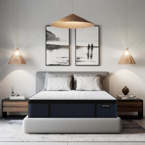 DreamSuite Hybrid Mattress – Firm 14.5 inch Queen – Cooling Latex, Memory Foam & Zoned Coil Support Mattress in a Box – CertiPUR-US, GREENGUARD Gold – Made in USA