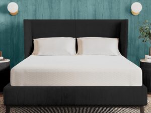 Queen Size 8-Inch Gel Memory Foam Mattress, Comfortable with Pressure Relieving Ergonomic Support, Breathable Soft Fabric Cover, Fiberglass Free, Mattress in a Box