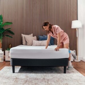 Nestl Green Tea Queen Mattress 12 Inch – Cooling Graphite Memory Foam Mattress Queen Size Fiberglass Free, Pressure Relief Supportive Bed in A Box, CertiPur-US Certified