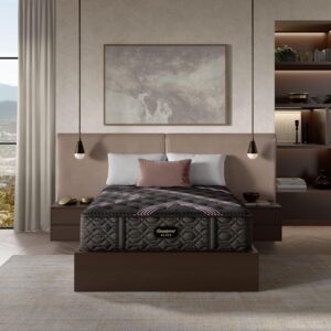 Beautyrest Black Series Two 15.5″ Medium King Mattress – Breathable, Cooling, and Supportive – CertiPUR-US Certified, 100-Night Sleep Trial, and 10-Year Limited Warranty