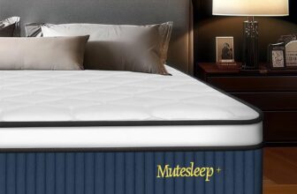 King Size 12 Inch Mattress in a Box, Medium Firm Hybrid with Reinforced Lumbar Support, Memory Foam and Pocket Springs for Edge Support and Pressure Relief