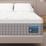 Sleepmax Plush Queen Mattress 12 Inch – Hotel-Collection Hybrid Mattress Pain Relief – Deep Sleep Mattress in a Box Extra Lumbar Support – Fiberglass-Free Bed, CertiPUR-US Certified, 360-Night Trial
