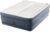 Intex King Air Mattress, Dura-Beam Deluxe 22″ Dual Zone Inflatable Bed with Built-in Pump