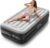 Airefina Twin Air Mattress with Built in Pump Raised, 18 Comfort Blow Up Mattress Upgraded Inflatable Mattress for Camping Guest Home, 2 Mins Quick & Fast Inflation Air Bed Twin Size, Colchon Inflable