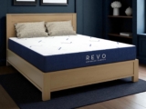 REVO SLEEP Gel Memory Foam Mattress, 8-Inch Full – Cooling Gel Foam Bed with Medium Support and Pressure Relief – Space-Saving Mattress for Guest or Teen Rooms