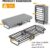 Folding Bed with Mattress, Portable Foldable Bed for Adults, Roll Away Guest on Wheels, Memory Foam Mattress and Metal Frame, Space Saving Fold Up for Easy Storage, 75″ x 31″