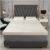 Mattress Topper Queen, Green Pure Natural Latex Foam Mattress, Foldable Household Single And Double Fast Rebound Mattress, Latex – Medium Hardness – Seven Zones Of Support – Removable And Washable Bed