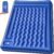 Double Sleeping Pad Camping, Self Inflating 6” Extra-Thick 2 Person Pillow Built-in Foot Pump Waterproof Inflatable Sleeping Mat Backpacking, Tent, Hiking, Portable Camping Pad (Navy Grey)