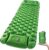 WANNTS Sleeping Pad, Ultralight Inflatable Sleeping Pad for Camping, Built-in Pump, Ultimate for Camping, Hiking – Airpad, Carry Bag, Repair Kit – Compact & Lightweight Camping Pad(Green)
