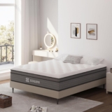 12 Inch Queen Mattress in a Box,Hybrid Mattress with Memory Foam & Individual Pocket Spring for Motion Isolation,Medium Firm for Back Pain Pressure Relief,Breathable,Edge Support CertiPUR US Certified