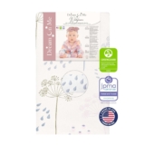 Dream On Me Wildflower 2-in-1 Mattress – Greenguard Gold & JPMA certified. Safe, supportive & comfy with a removable water-resistant zip cover. Perfect for infants & toddlers.