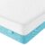 TeQsli Crib Mattress, Memory Foam Toddler Mattress with Breathable Washable Cover, Standard Size Baby Mattresses for Crib: 52 x 27.6 x 4.5 Inch