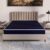 5/7/8/10 Inch Medium Firm Water-Resistance Vinyl Foam Mattress, Easy to Clean, Comfortable & Noise Free, Full XL, Blue