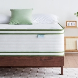 Queen Mattress 14 Inch, Hybrid Mattress in a Box, Cool Memory Foam and Pocket Springs, Low Motion Transfer and Pressure Relief, CertiPUR-US Certified, Medium Plush Feel, 80 * 60 * 14 Inch