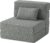FILUXE Convertible Folding Sofa Bed-Sleeper Chair with Pillow, Modern Linen Fabric Floor & Futon Couch, Foldable Mattress for Living Room/Dorm/Guest Use/Home Office/Apartment, Single Size, Light Gray