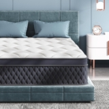 Queen Mattress, 12 Inch Hybrid Memory Foam Mattress in a Box, Pressure Relief, Pocket Springs for Motion Isolation, Medium Firm Support, CertiPUR-US Certified, Fiberglass Free