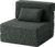 FILUXE Convertible Folding Sofa Bed – Sleeper Chair with Pillow, Modern Linen Fabric Floor & Futon Couch, Foldable Mattress for Living Room/Dorm/Guest Use/Home Office/Apartment, Single Size, Dark Gray