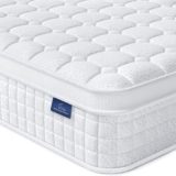 Vesgantti 10 Inch Multilayer Hybrid Queen Mattress – Multiple Sizes & Styles Available, Ergonomic Design with Memory Foam and Pocket Spring, Medium Firm Feel, White