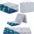 Foldable Floor Mattress for Kids, Glow in The Dark Toddler Washable Tri Folding Floor Nap Mat for Sleeping Daycare, Child Trifold Futon Sofa Bed with Storage Bag for Girls and Boys