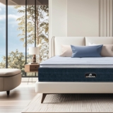 Queen Mattress 14 Inch,Luxurious Layered Support Queen Size Mattress with 3” Pressure Relie Layer and Coils System for Proper Lumbar & Hip Support, Cooling Upgrade Medium Firm