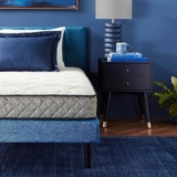 Amazon Basics Premium Memory Foam Mattress, CertiPUR-US® Certified Foam, Medium, 7-inch, Twin, White & Gray