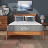 NapQueen 10 Inch Queen, Valeria Hybrid Cooling Gel Memory Foam & Pocket Coil Spring Mattress, CertiPUR-US Certified, Fiberglass-Free Mattress